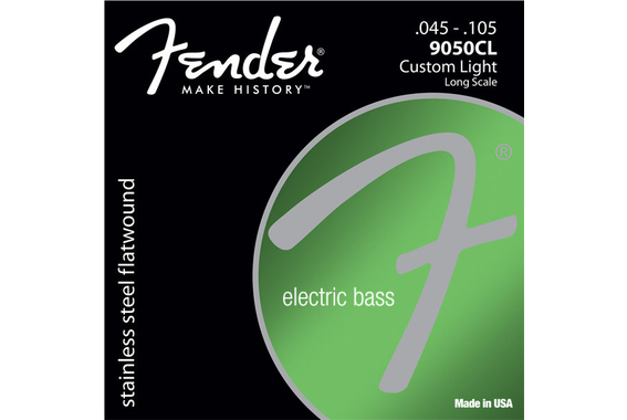 Fender SubSonic 9050CL Stainless Flat Bass Saiten 045-105 image 1