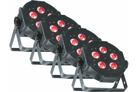 ADJ Mega TriPar Profile Plus LED RGB Spot 4er Set image 1