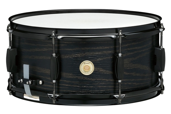 Tama WP1465BK-BOW Woodworks 14" x 6,5" Snare Drum Black Oak Wrap image 1