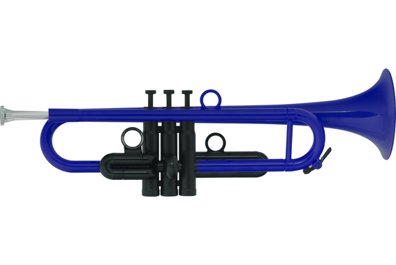 Classic Cantabile PTP-10BL MardiBrass Kunststoff Bb-Trompete Blau  - Retoure (Zustand: sehr gut) image 1
