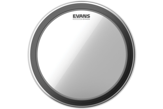 Evans EMAD2 Bass Drum Fell Clear 22" image 1