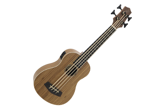 Dimavery UK-700 Bas-Ukulele Zebra image 1