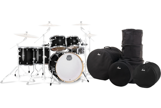 Mapex Armory Stage+ Shell Set Piano Black Taschen Set image 1