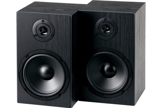 McGrey BSS-265 BK 6,5" HiFi Regallautsprecher Paar Schwarz 2x 40W RMS  - Retoure (Zustand: gut) image 1