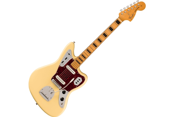  Fender Vintera II 70s Jaguar Vintage White image 1