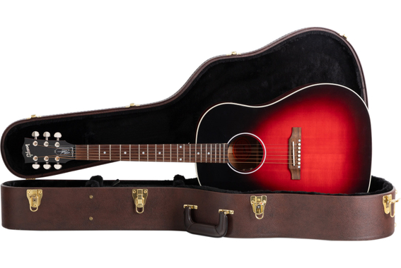Gibson Slash J-45 Vermillion Burst  - 1A Showroom Modell (Zustand: wie neu, in OVP) image 1
