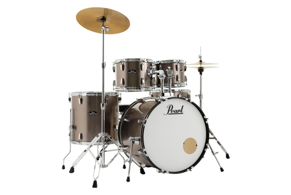Pearl RS525SC/C707 Roadshow Drumset Bronze Metallic image 1