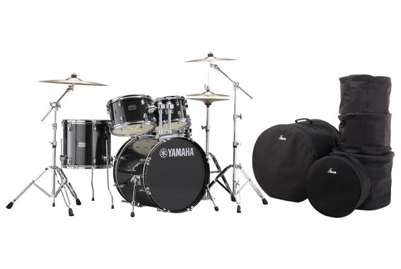 Yamaha Rydeen RDP0F5 Drumset Black Glitter Set inkl. Taschen image 1
