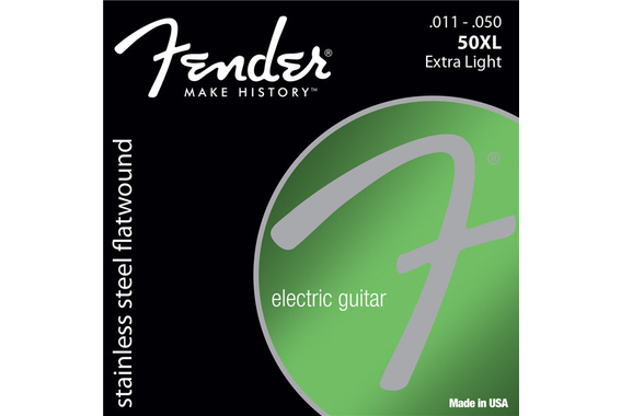 Fender SuperSonic 50XL Stainless Flat Cordes Pour Guitare Électrique 011-050 image 1