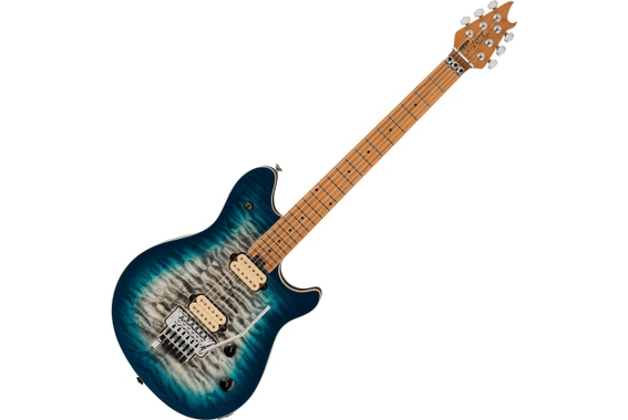 EVH Wolfgang Special QM Baked Maple Fingerboard Indigo Burst  - Retoure (Zustand: sehr gut) image 1