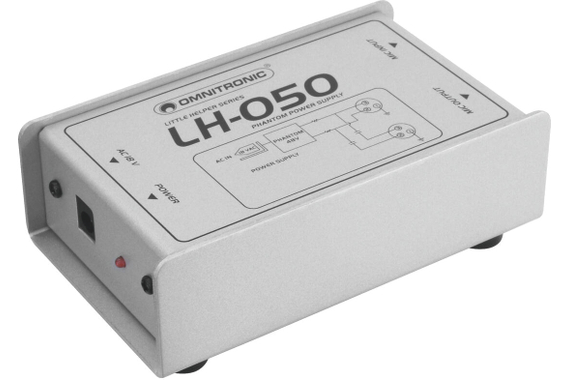Omnitronic LH-050 Adaptateur d'Alimentation Phantom image 1