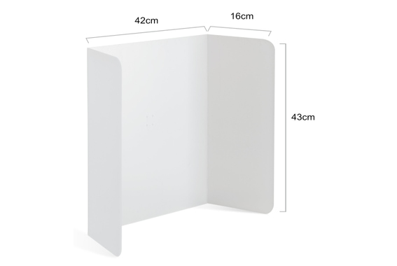 Pronomic AS-180D Transparent Acoustic Acrylic Shield image 1