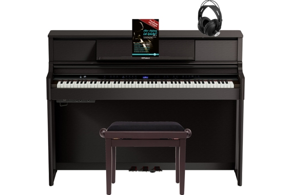 Roland LX5-DR E-Piano Dunkles Palisander Set image 1