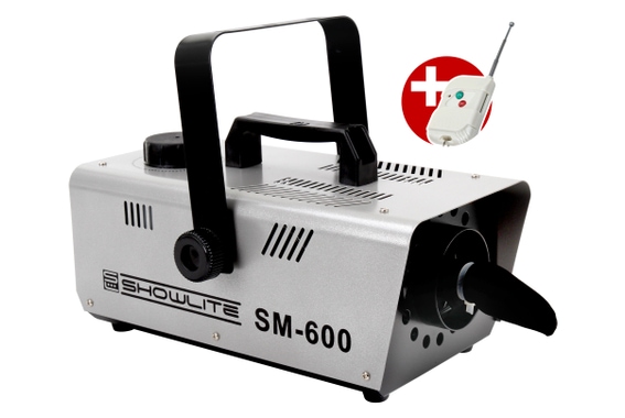 Showlite SM-600 Macchina neve 600W incl. telecomando image 1