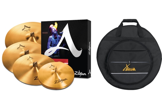 Zildjian A391 Sweet Ride Cymbal Set mit Beckentasche image 1