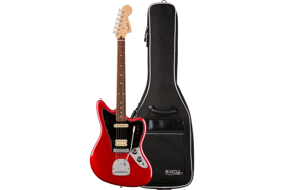 Fender Player Jaguar Candy Apple Red Gigbag Set image 1