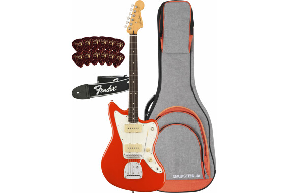 Fender Player II Jazzmaster Coral Red Set image 1