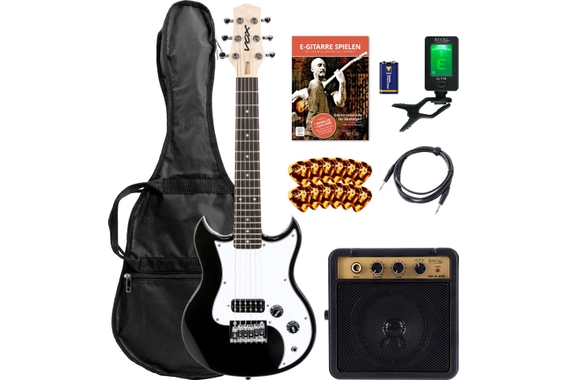 Vox SDC-1 Mini E-Gitarre Schwarz Set image 1