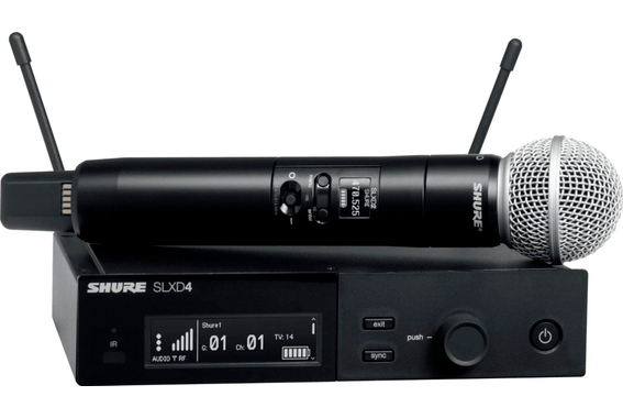 Shure SLXD24E/SM58 S50 Handfunk Set  - Retoure (Zustand: wie neu) image 1