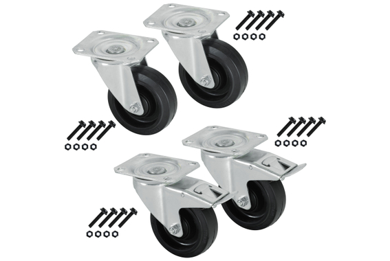 Pronomic Zwenkwielenset Voor XANA Subwoofer image 1