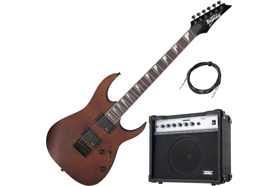 Ibanez GRG121DX-WNF E-Gitarre AK30A Set image 1