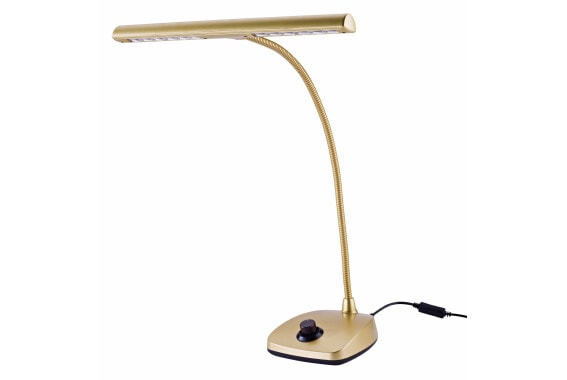 K&M 12298 LED Pianoleuchte Gold  - Retoure (Zustand: sehr gut) image 1