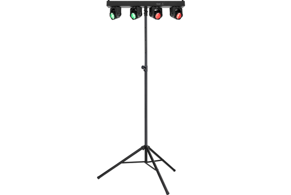 Eurolite LED TMH Bar B240 Moving-Head Beam Set Con Stativo image 1