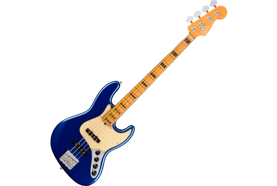 Fender American Ultra Jazz Bass MN Cobra Blue image 1