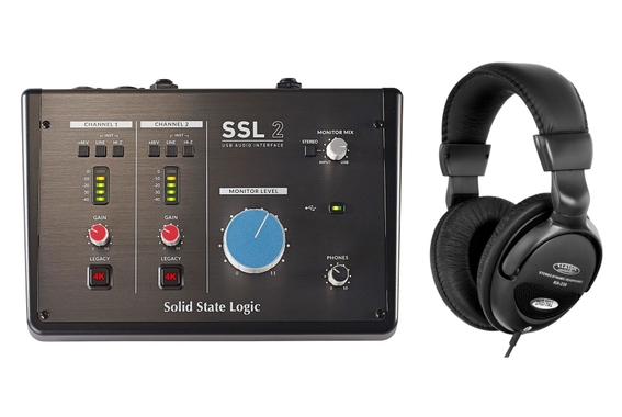 SSL 2 USB-C Audio-Interface Set image 1