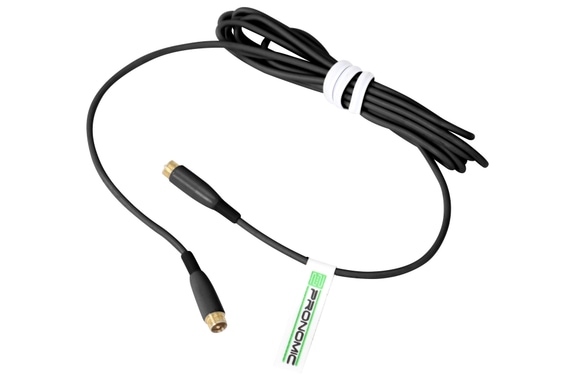 Pronomic cable de repuesto para HS-31 EA Headset negro image 1