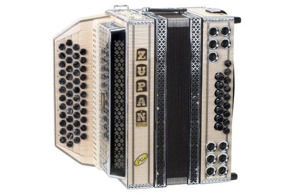 Zupan Maple IVD Harmonica Signature Model G-C-F-B image 1