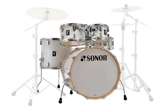 Sonor AQ2 Stage Shell Set White Pearl image 1