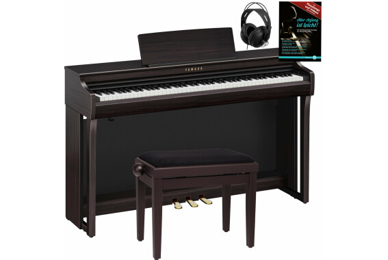 Yamaha CLP-825 R Digitalpiano Rosenholz Set image 1