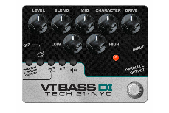 Tech 21 SansAmp Character VT Bass DI Preamp image 1