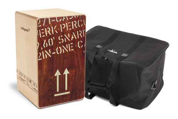 Schlagwerk CP404 RED Cajon 2inOne Red Edition Large Set inkl. Tasche image 1