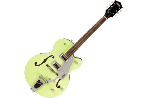 Gretsch G5420T Electromatic Classic Hollow Body Single-Cut with Bigsby Two-Tone Anniversary Green image 1
