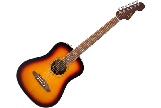 Fender California Standard Redondo Mini Spruce Top 3-Color Sunburst image 1