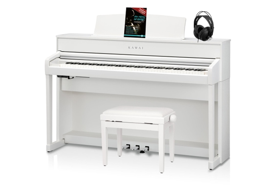 Kawai CA 701 W Digitalpiano Premium Weiß satiniert Set image 1