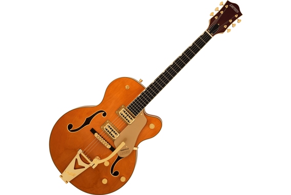 Gretsch Synchromatic Nashville Hollow Body Single-Cut with Bigsby 50's Orange Stain image 1