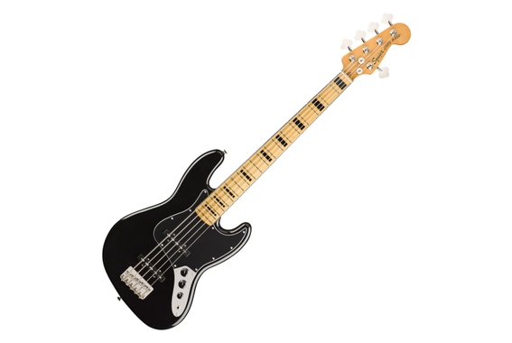 Squier Classic Vibe '70s Jazz Bass V MN Black  - Retoure (Zustand: sehr gut) image 1
