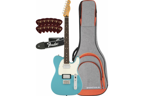 Fender Player II Telecaster HH RW Aquatone Blue Set image 1