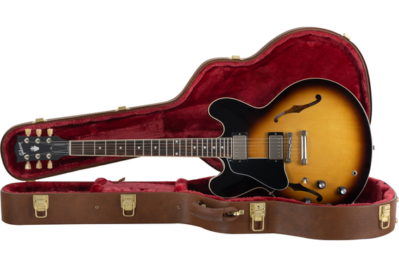 Gibson ES-335 Lefthand Vintage Burst  - 1A Showroom Modell (Zustand: wie neu, in OVP) image 1