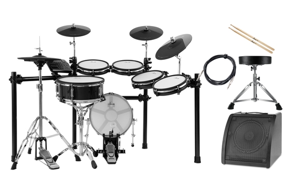 XDrum DD-650 PLUS Mesh Elektronisch Drumstel Kit Live Set image 1