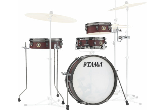 Tama LJK48PBN-BWW Club-Jam Pancake Burgundy Walnut Wrap image 1