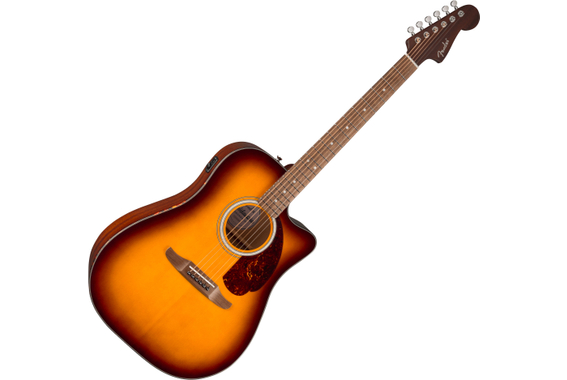 Fender California Deluxe Redondo Honey Sunburst image 1