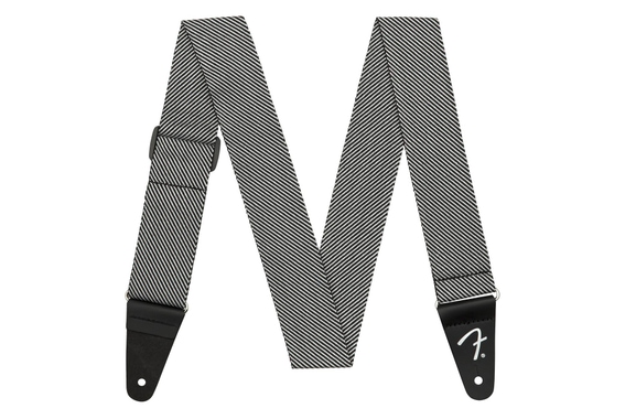 Fender Strap 2" Modern Tweed White/Black image 1