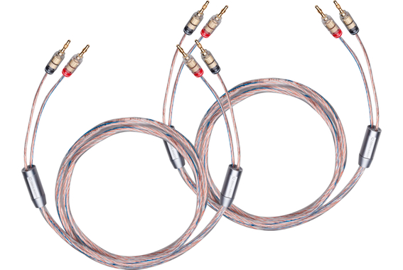 Oehlbach Twin Mix One B Lautsprecherkabel Paar 2m  - 1A Showroom Modell (Zustand: wie neu, in OVP) image 1