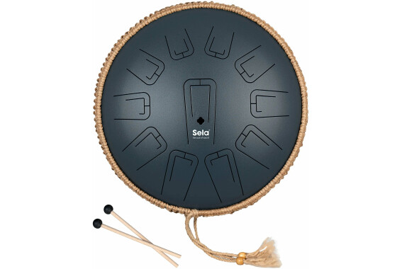 Sela SETD13U3 Unity Tongue Drum 13" C#-Minor Blue 432 Hz image 1