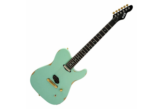 Slick SL50 SG E-Gitarre Surf Green  - Retoure (Zustand: sehr gut) image 1