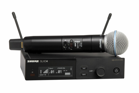 Shure SLXD24E/Beta58 S50 Handfunk Set  - Retoure (Zustand: gut) image 1